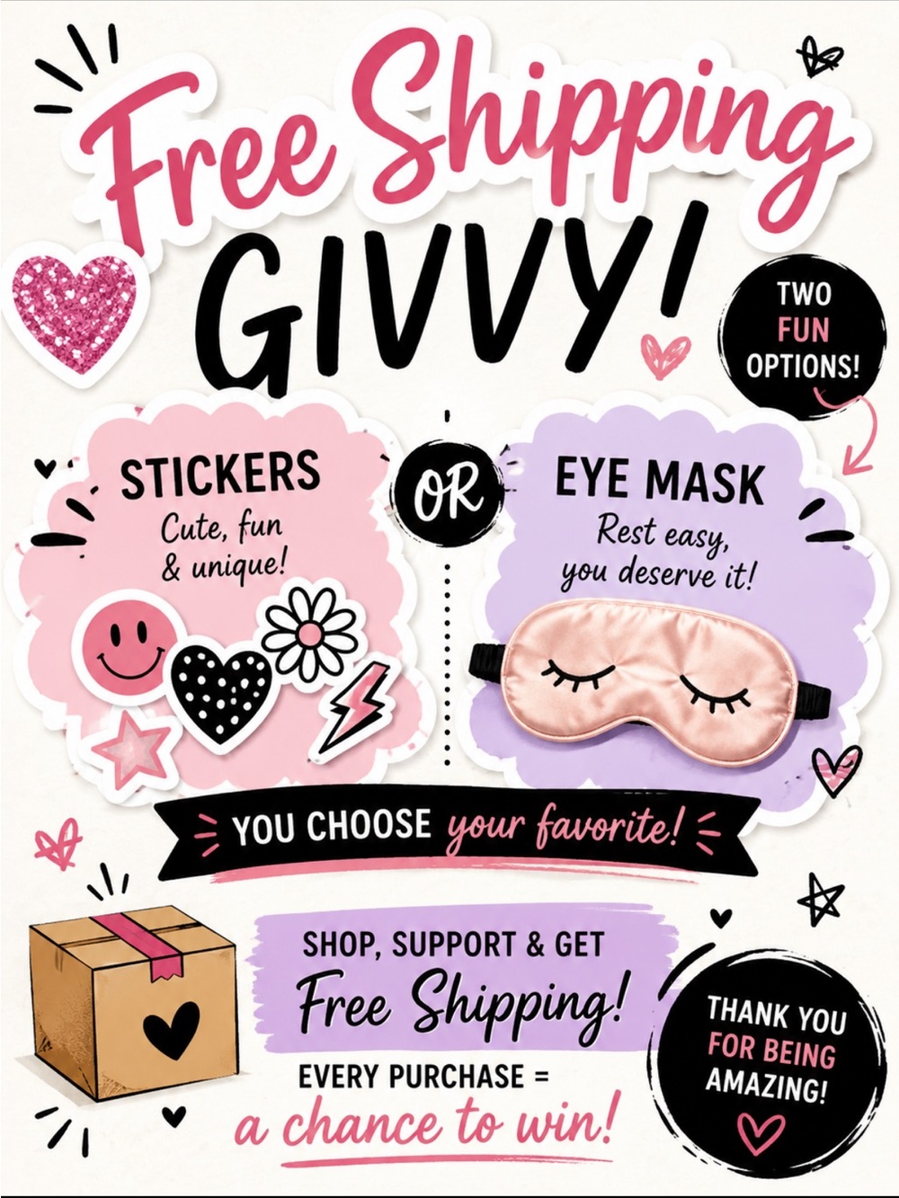 ***Free Shipping from this show and small gift 🎁